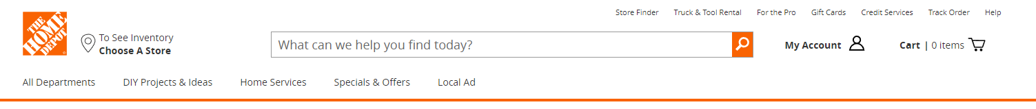 homedepot.com Masthead Screenshot circa 2017